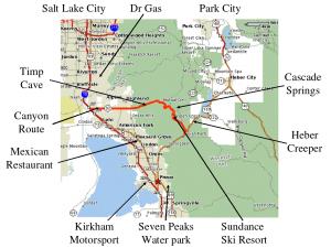 Tech Tour Map